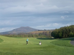 Powerscourt Golf Course, dołek 12 par 5, 498 m.